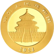 Chińska Panda 30 g złota - image 2