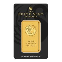 Złota Sztabka 100g Perth Mint