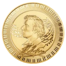 Złota moneta Fryderyk Chopin 1 oz (2022)
