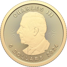 Kanadyjski Liść Klonowy 1/10 uncja złota, wysyłka 24h - image 2