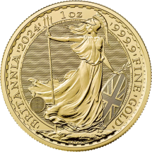 Britannia 1 uncja złota (2025)