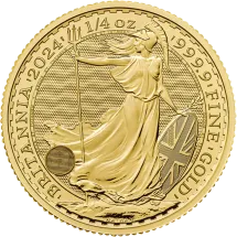 Britannia 1/4 uncja złota
